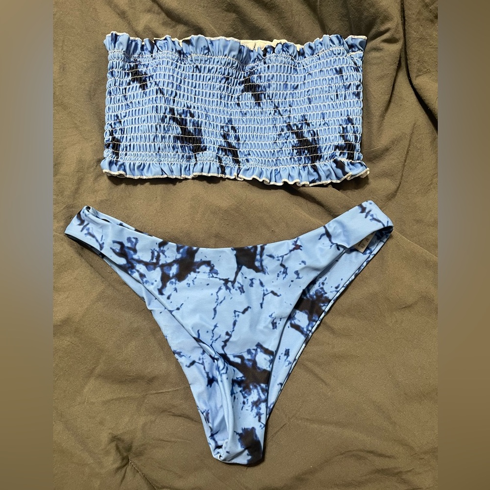 Bandeaux bikini swimsuit